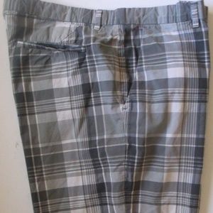 Calvin Klein Plaid Casual Short